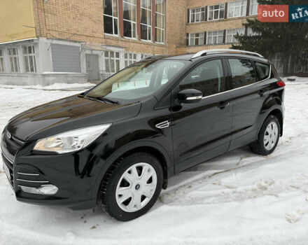 Чорний Форд Куга, об'ємом двигуна 2 л та пробігом 87 тис. км за 14444 $, фото 1 на Automoto.ua