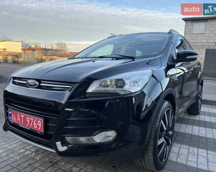 Чорний Форд Куга, об'ємом двигуна 2 л та пробігом 212 тис. км за 13250 $, фото 1 на Automoto.ua