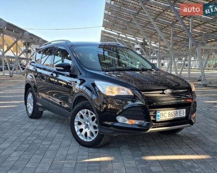 Черный Форд Куга, объемом двигателя 2 л и пробегом 98 тыс. км за 15500 $, фото 1 на Automoto.ua