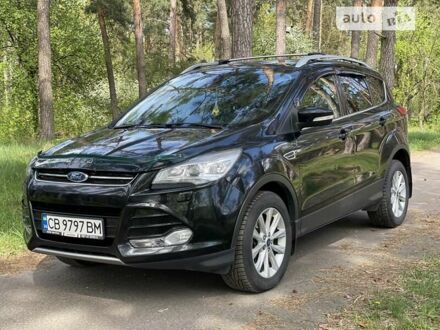 Форд Куга 2015 у Чернігові на Automoto.ua Чорний Форд Куга, об'ємом двигуна 2 л та пробігом 142 тис. км за 15950 $, фото 1 на Automoto.ua