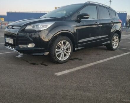 Черный Форд Куга, объемом двигателя 2 л и пробегом 197 тыс. км за 13200 $, фото 1 на Automoto.ua