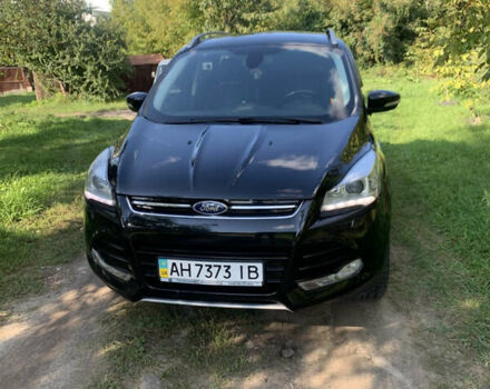 Чорний Форд Куга, об'ємом двигуна 2 л та пробігом 156 тис. км за 16500 $, фото 1 на Automoto.ua