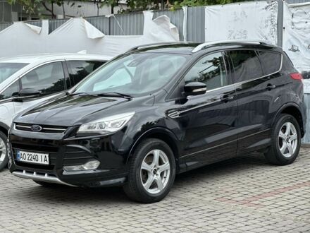 Черный Форд Куга, объемом двигателя 2 л и пробегом 290 тыс. км за 13500 $, фото 1 на Automoto.ua