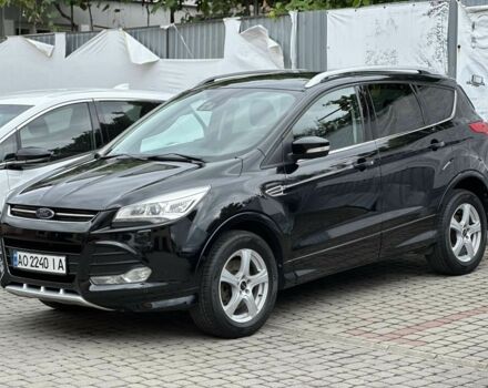 Черный Форд Куга, объемом двигателя 2 л и пробегом 290 тыс. км за 13500 $, фото 1 на Automoto.ua