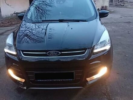 Чорний Форд Куга, об'ємом двигуна 2 л та пробігом 216 тис. км за 13500 $, фото 1 на Automoto.ua