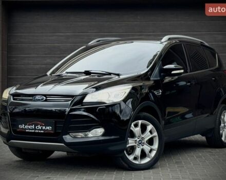 Черный Форд Куга, объемом двигателя 2 л и пробегом 107 тыс. км за 16499 $, фото 1 на Automoto.ua