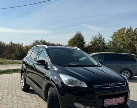Черный Форд Куга, объемом двигателя 2 л и пробегом 172 тыс. км за 13700 $, фото 1 на Automoto.ua