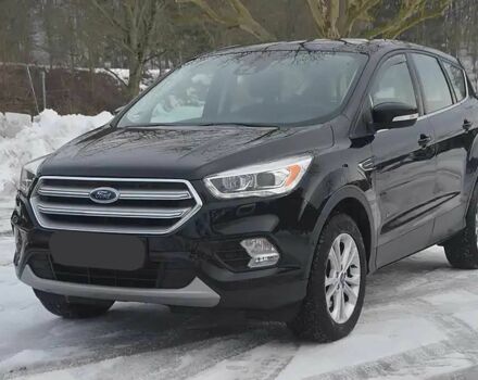 Черный Форд Куга, объемом двигателя 2 л и пробегом 69 тыс. км за 9100 $, фото 1 на Automoto.ua