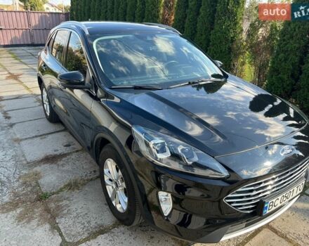 Черный Форд Куга, объемом двигателя 1.5 л и пробегом 112 тыс. км за 21000 $, фото 1 на Automoto.ua
