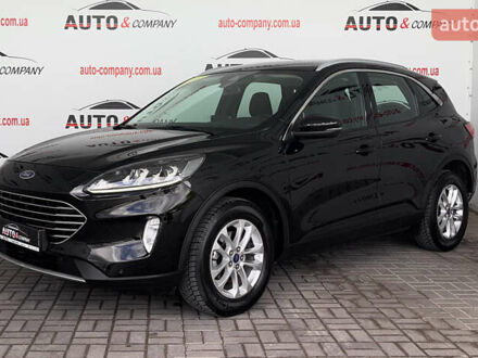 Черный Форд Куга, объемом двигателя 1.5 л и пробегом 191 тыс. км за 21950 $, фото 1 на Automoto.ua