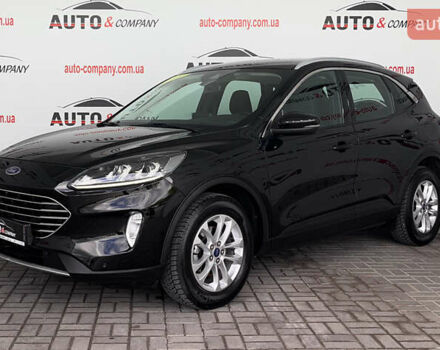 Черный Форд Куга, объемом двигателя 1.5 л и пробегом 191 тыс. км за 21950 $, фото 1 на Automoto.ua