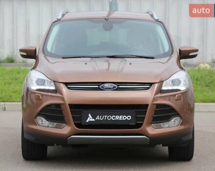 Коричневий Форд Куга, об'ємом двигуна 2 л та пробігом 104 тис. км за 13700 $, фото 1 на Automoto.ua