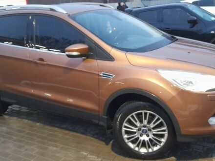 Коричневий Форд Куга, об'ємом двигуна 2 л та пробігом 255 тис. км за 13950 $, фото 1 на Automoto.ua