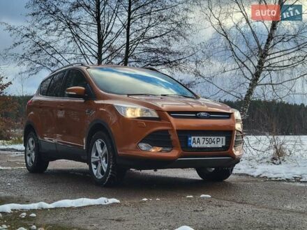 Форд Куга 2015 в Киеве на Automoto.ua Коричневый Форд Куга, объемом двигателя 2 л и пробегом 256 тыс. км за 12990 $, фото 1 на Automoto.ua
