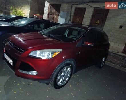 Красный Форд Куга, объемом двигателя 1.6 л и пробегом 157 тыс. км за 14400 $, фото 7 на Automoto.ua