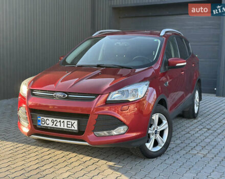 Красный Форд Куга, объемом двигателя 2 л и пробегом 169 тыс. км за 13555 $, фото 1 на Automoto.ua