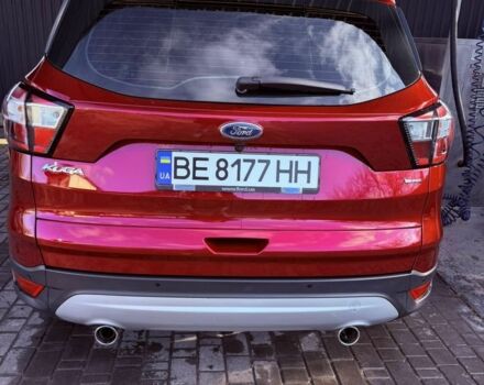 Красный Форд Куга, объемом двигателя 1.5 л и пробегом 74 тыс. км за 19000 $, фото 2 на Automoto.ua