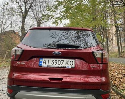 Красный Форд Куга, объемом двигателя 2 л и пробегом 115 тыс. км за 18500 $, фото 16 на Automoto.ua