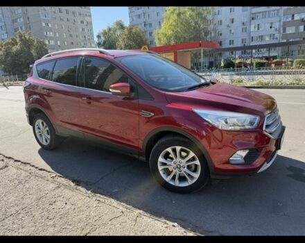 Красный Форд Куга, объемом двигателя 1.5 л и пробегом 74 тыс. км за 19000 $, фото 1 на Automoto.ua