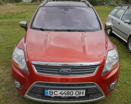 Червоний Форд Куга, об'ємом двигуна 2 л та пробігом 188 тис. км за 11100 $, фото 1 на Automoto.ua