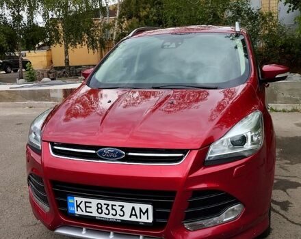 Красный Форд Куга, объемом двигателя 1.5 л и пробегом 190 тыс. км за 12800 $, фото 1 на Automoto.ua