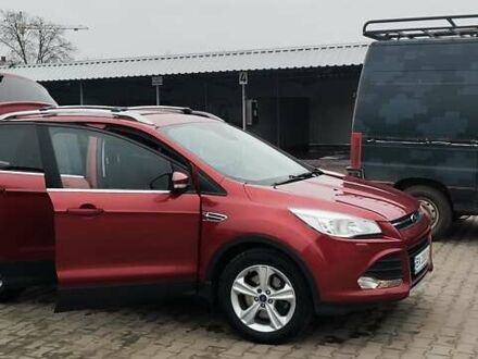Форд Куга 2016 в Староконстантинов на Automoto.ua Красный Форд Куга, объемом двигателя 2 л и пробегом 130 тыс. км за 17500 $, фото 1 на Automoto.ua