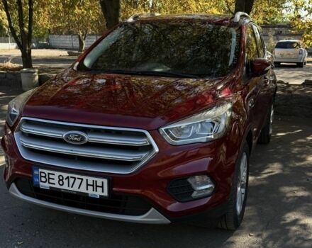 Красный Форд Куга, объемом двигателя 1.5 л и пробегом 74 тыс. км за 19000 $, фото 1 на Automoto.ua