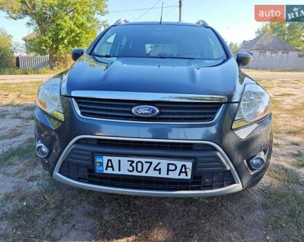 Серый Форд Куга, объемом двигателя 2 л и пробегом 318 тыс. км за 8900 $, фото 4 на Automoto.ua