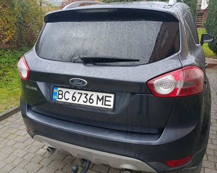 Серый Форд Куга, объемом двигателя 2 л и пробегом 217 тыс. км за 10200 $, фото 4 на Automoto.ua