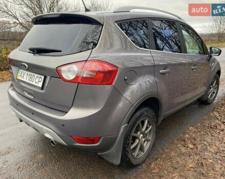 Серый Форд Куга, объемом двигателя 2 л и пробегом 282 тыс. км за 9500 $, фото 5 на Automoto.ua