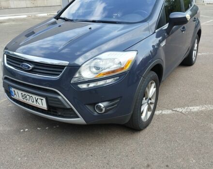 Серый Форд Куга, объемом двигателя 2 л и пробегом 240 тыс. км за 10600 $, фото 7 на Automoto.ua