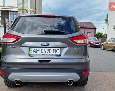 Серый Форд Куга, объемом двигателя 2 л и пробегом 154 тыс. км за 13000 $, фото 8 на Automoto.ua