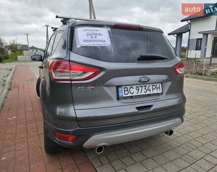 Серый Форд Куга, объемом двигателя 2 л и пробегом 121 тыс. км за 13500 $, фото 1 на Automoto.ua