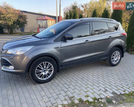 Форд Куга 2013 в Монастырище на Automoto.ua Серый Форд Куга, объемом двигателя 2 л и пробегом 239 тыс. км за 12200 $, фото 10 на Automoto.ua