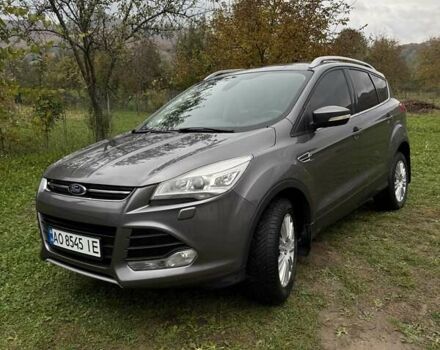 Серый Форд Куга, объемом двигателя 2 л и пробегом 190 тыс. км за 12200 $, фото 14 на Automoto.ua