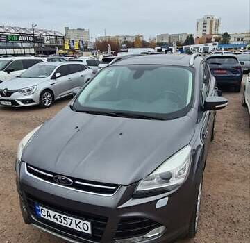 Серый Форд Куга, объемом двигателя 2 л и пробегом 197 тыс. км за 12950 $, фото 7 на Automoto.ua