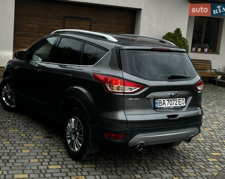 Серый Форд Куга, объемом двигателя 2 л и пробегом 219 тыс. км за 11750 $, фото 14 на Automoto.ua