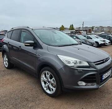 Серый Форд Куга, объемом двигателя 2 л и пробегом 197 тыс. км за 12950 $, фото 10 на Automoto.ua