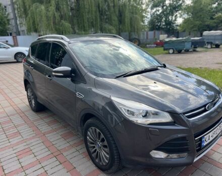 Серый Форд Куга, объемом двигателя 2 л и пробегом 199 тыс. км за 13000 $, фото 1 на Automoto.ua