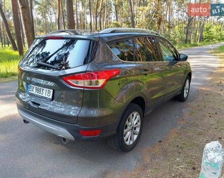 Серый Форд Куга, объемом двигателя 2 л и пробегом 207 тыс. км за 16300 $, фото 5 на Automoto.ua