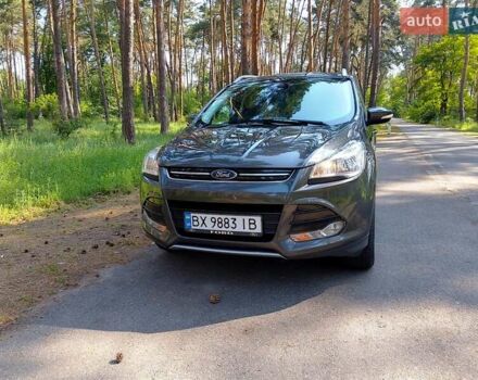 Серый Форд Куга, объемом двигателя 2 л и пробегом 207 тыс. км за 16300 $, фото 21 на Automoto.ua