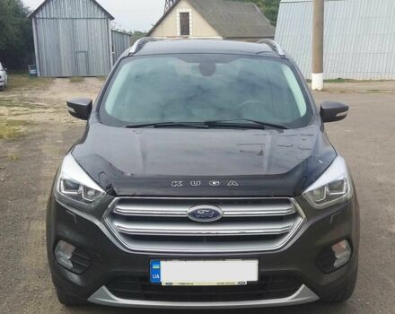 Серый Форд Куга, объемом двигателя 2 л и пробегом 95 тыс. км за 17700 $, фото 1 на Automoto.ua