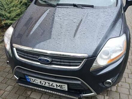 Серый Форд Куга, объемом двигателя 2 л и пробегом 217 тыс. км за 10200 $, фото 1 на Automoto.ua