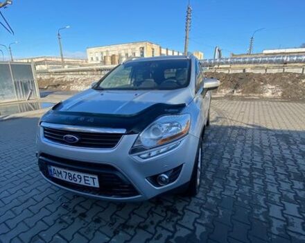 Серый Форд Куга, объемом двигателя 2 л и пробегом 282 тыс. км за 10500 $, фото 1 на Automoto.ua