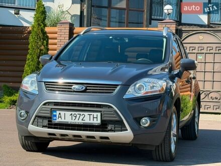Сірий Форд Куга, об'ємом двигуна 2 л та пробігом 183 тис. км за 9700 $, фото 1 на Automoto.ua