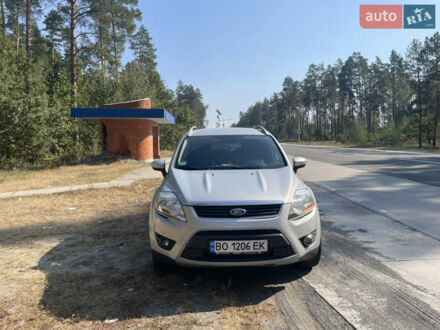 Серый Форд Куга, объемом двигателя 2 л и пробегом 245 тыс. км за 10500 $, фото 1 на Automoto.ua