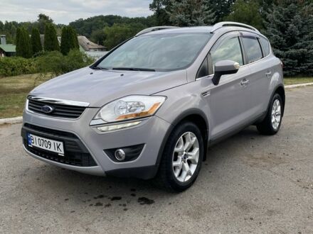 Серый Форд Куга, объемом двигателя 2 л и пробегом 195 тыс. км за 9994 $, фото 1 на Automoto.ua
