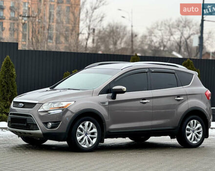 Серый Форд Куга, объемом двигателя 2 л и пробегом 101 тыс. км за 12200 $, фото 1 на Automoto.ua