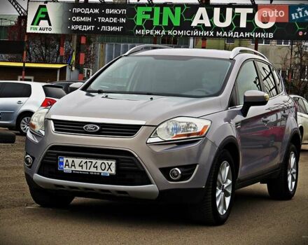 Сірий Форд Куга, об'ємом двигуна 2 л та пробігом 218 тис. км за 9600 $, фото 1 на Automoto.ua