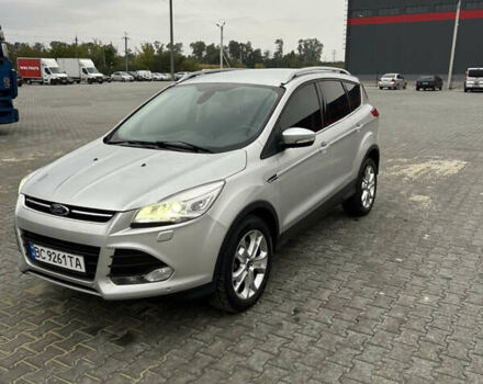 Серый Форд Куга, объемом двигателя 2 л и пробегом 93 тыс. км за 12800 $, фото 1 на Automoto.ua